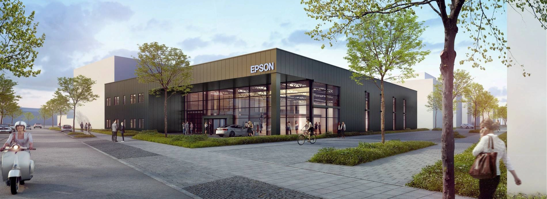 Der Entwurf für das Epson Experience Center