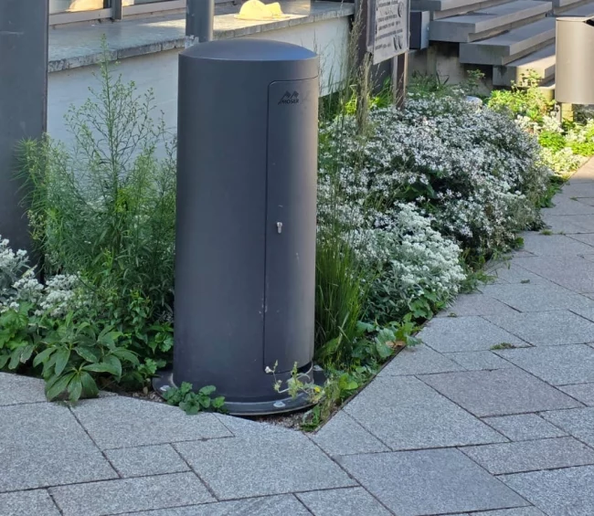 Poller in der Stadt Achern